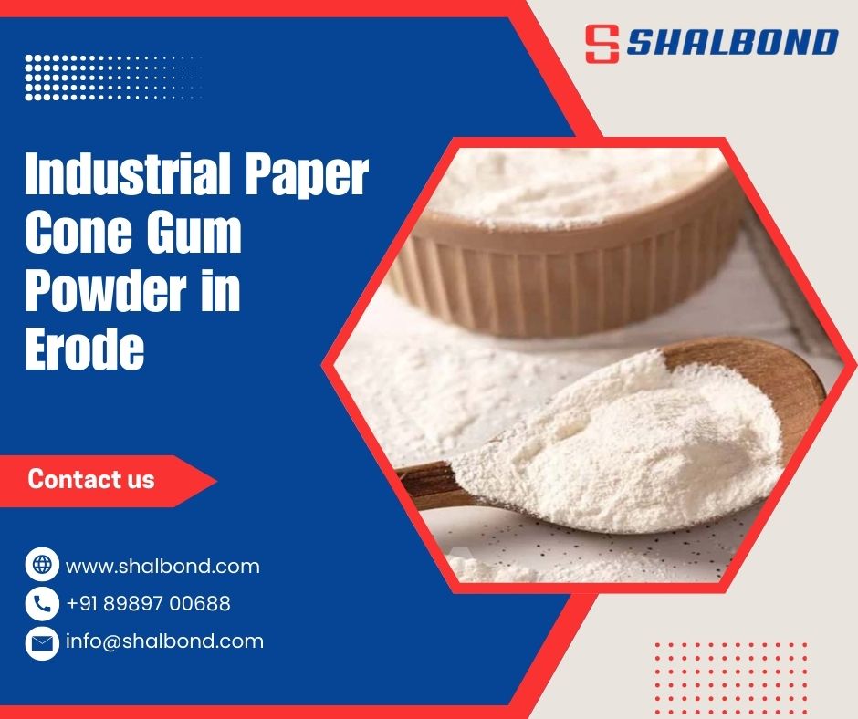 Industrial Paper Cone Gum Powder in Erode